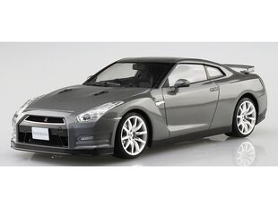 Aoshima - Nissan R35 GT-R '14 Dark Metal Gray Pre-painted Model Kit, 1/24, 06244 hind ja info | Liimitavad mudelid | kaup24.ee