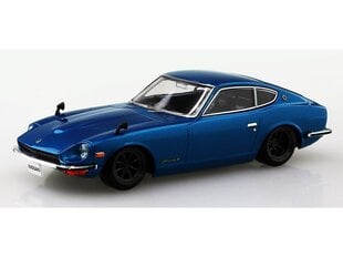 Сборная пластиковая модель. Aoshima - The Snap Kit Nissan S30 Fairlady Z Custom Wheel / Metallic Blue, 1/32, 06475 цена и информация | Склеиваемые модели | kaup24.ee