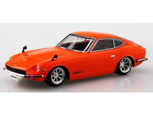 Сборная пластиковая модель. Aoshima - The Snap Kit Nissan S30 Fairlady Z Custom Wheel / Orange, 1/32, 06476 цена и информация | Конструкторы и кубики | kaup24.ee