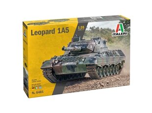 Сборная пластиковая модель. Italeri - Leopard 1A5, 1/35, 6481 цена и информация | Склеиваемые модели | kaup24.ee
