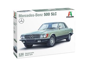 Сборная пластиковая модель. Italeri - Mercedes-Benz 500 SLC, 1/24, 3633 цена и информация | Склеиваемые модели | kaup24.ee