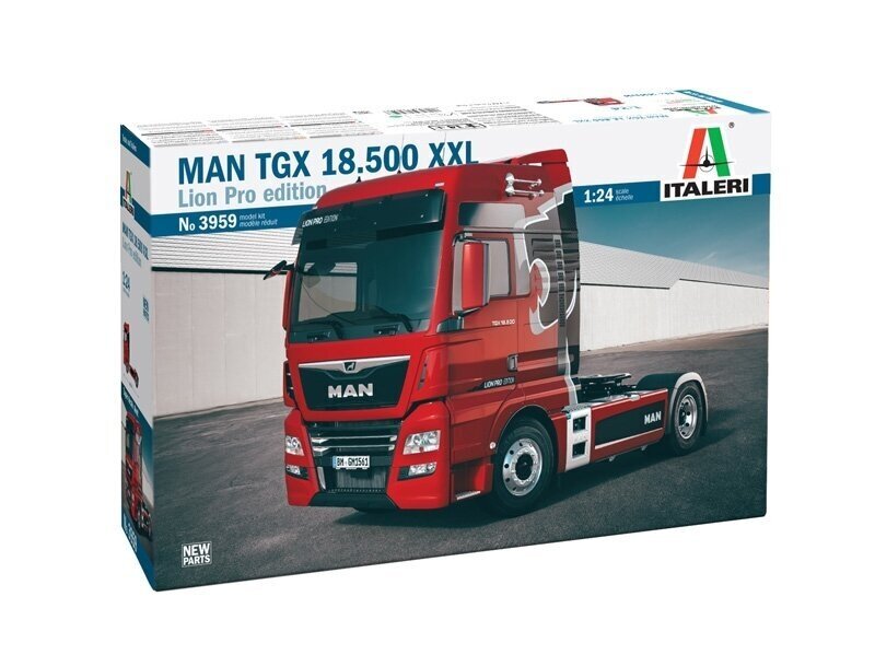 Italeri - Man TGX 18.500 XXL Lion Pro Edition, 1/24, 3959 hind ja info | Liimitavad mudelid | kaup24.ee