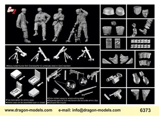 Kokkupandav mudel Dragon Fallschirmjäger Kurzer Granatwerfer42 Gen2, 1/35, 6373 hind ja info | Klotsid ja konstruktorid | kaup24.ee