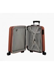 Средний чемодан Jump Stripe-Band, M, коричневый цена и информация | Чемоданы, дорожные сумки | kaup24.ee