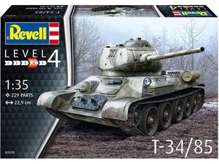 Revell - T-34/85, 1/35, 03319 цена и информация | Склеиваемые модели | kaup24.ee