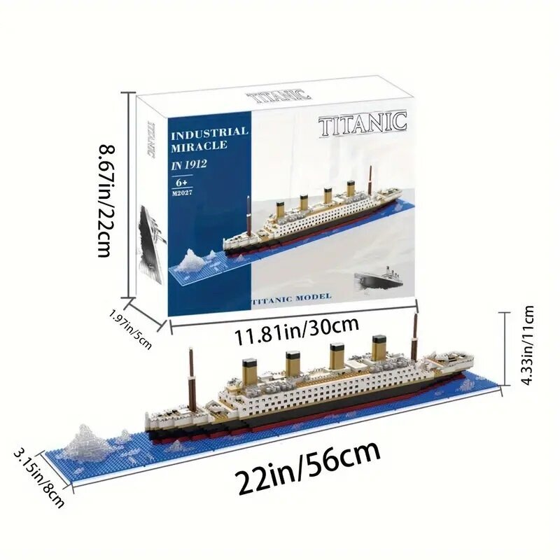 Konstruktor Titanic hind ja info | Klotsid ja konstruktorid | kaup24.ee