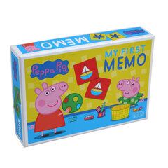 Peppa Pig Minu esimene Memo цена и информация | Настольные игры, головоломки | kaup24.ee