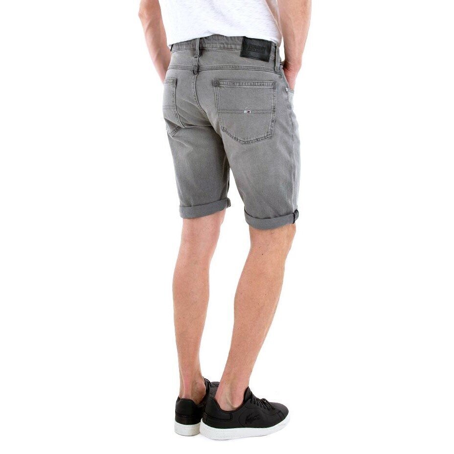 Tommy Jeans lühikesed püksid meestele 8720116710694, hall hind ja info | Meeste lühikesed püksid | kaup24.ee