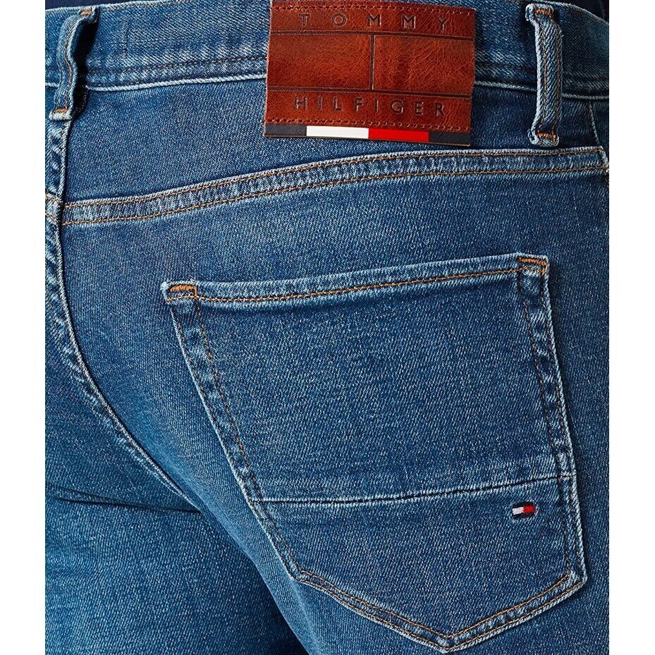Tommy Hilfiger teksad meestele 8720116103113, sinine цена и информация | Meeste teksad | kaup24.ee