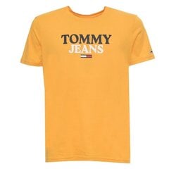 Tommy Jeans t-särk meestele 8720116671292, kollane цена и информация | Мужские футболки | kaup24.ee