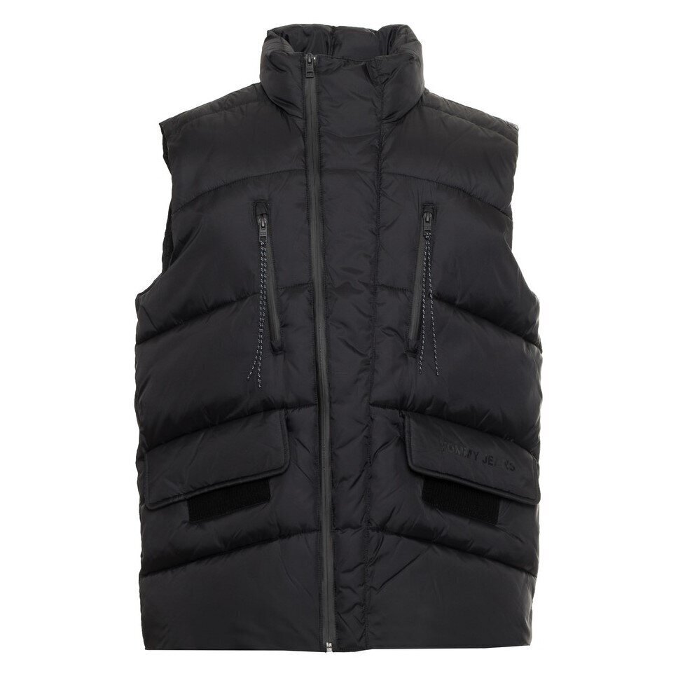 Tommy Jeans vest meestele 8720115924696, must hind ja info | Meeste vestid | kaup24.ee