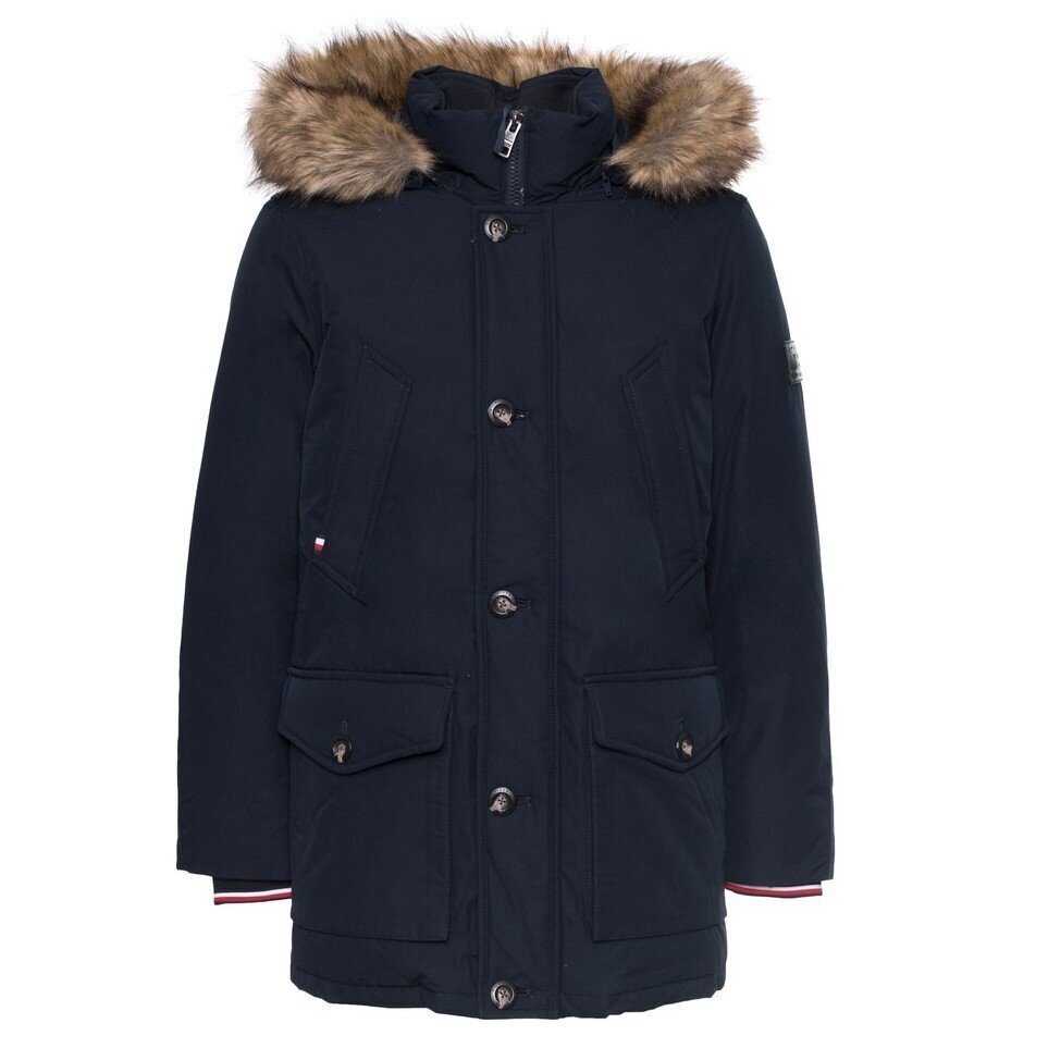 Tommy Hilfiger jope meestele 8720112335891, sinine цена и информация | Meeste joped | kaup24.ee