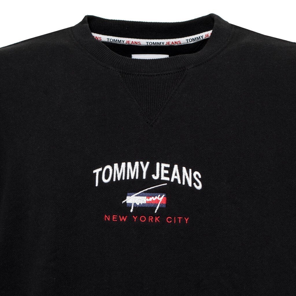 Tommy Jeans dressipluus meestele 8720113465726, must цена и информация | Meeste pusad | kaup24.ee