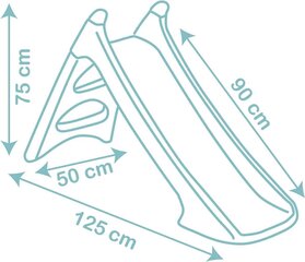 Liumägi lastele Smoby, 125x75x90 cm hind ja info | Liumäed, Pikleri kolmnurgad | kaup24.ee