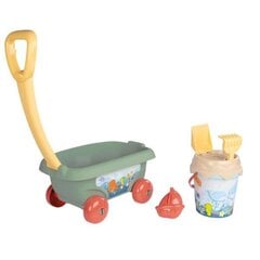 Laste käru koos liivamänguasjadega Smoby hind ja info | Mänguasjad (vesi, rand ja liiv) | kaup24.ee