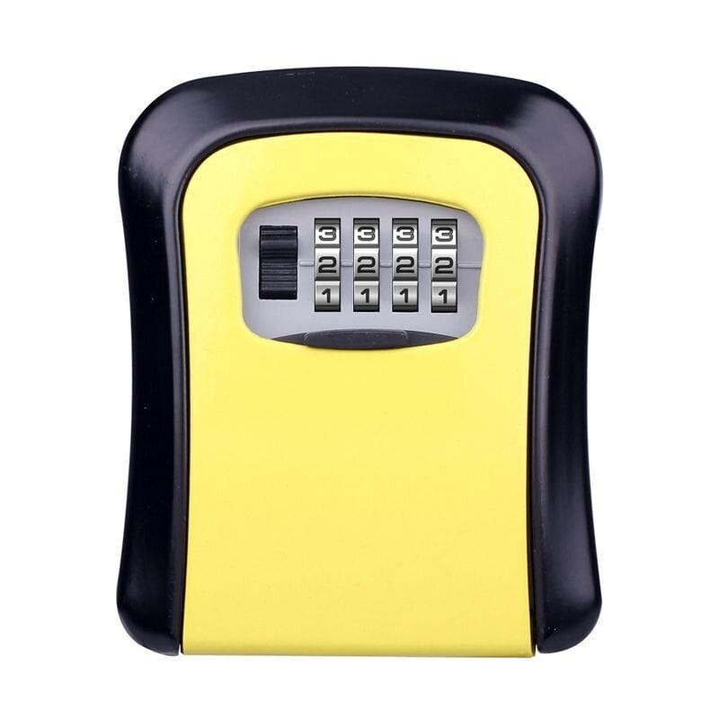Keybox võtmekast koodiga, kollane hind ja info | Seifid | kaup24.ee