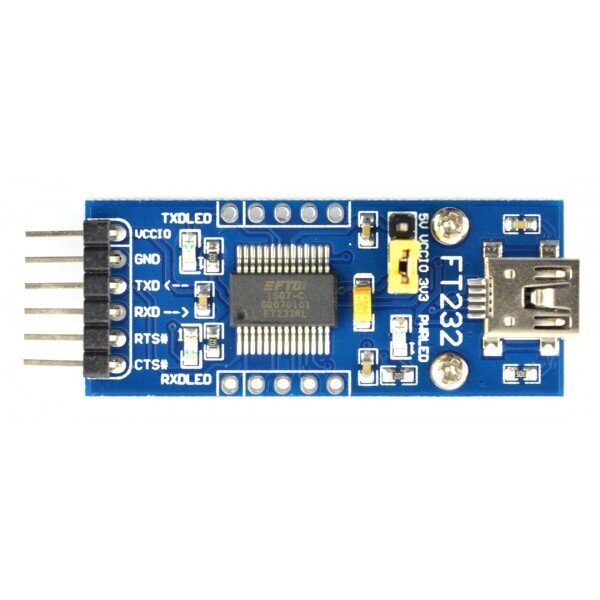 FTDI FT232RL USB-UART-miniUSB hind ja info | Robootika, konstruktorid ja tarvikud | kaup24.ee