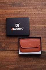 Кожаный чехол для ключей ZEVENTO-10 цена и информация | Женские кошельки, держатели для карточек | kaup24.ee