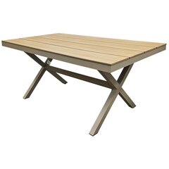 Laud Besk, 160x90 cm цена и информация | Садовые столы и столики | kaup24.ee
