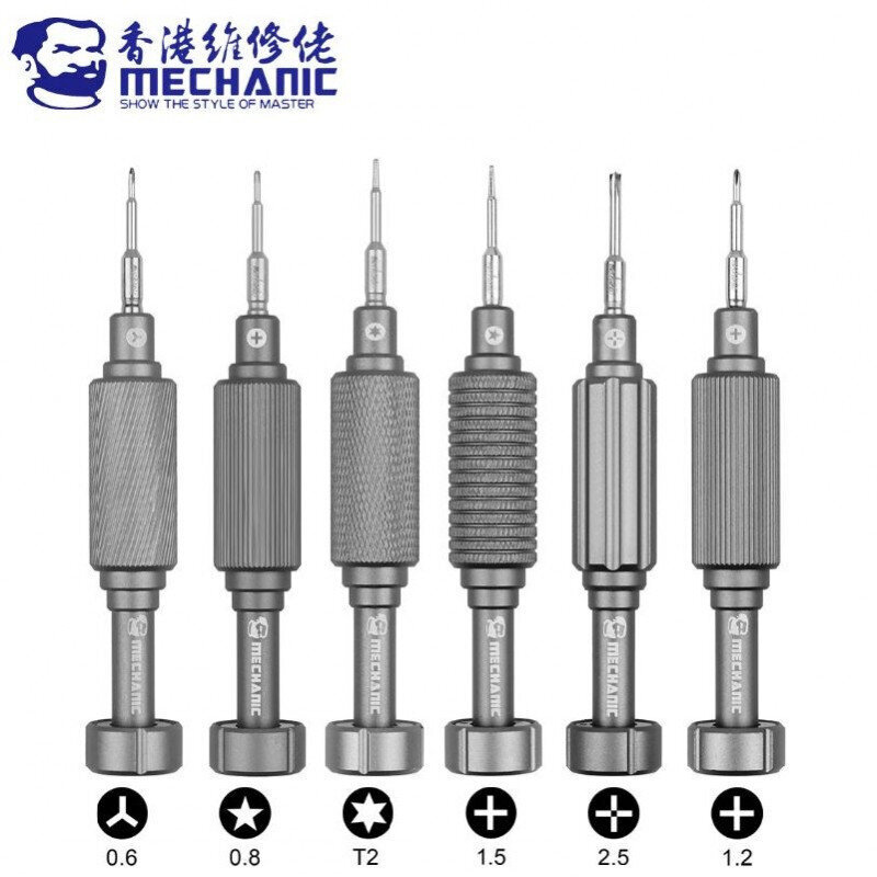 Kruvikeerajate komplekt Mechanic iShell High Hardness Precision 6in1 цена и информация | Telefoniosad ja parandamise tööriistad | kaup24.ee