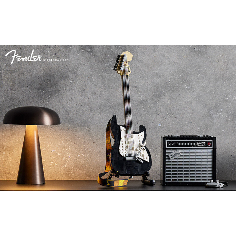 Fender Stratocaster Guitar Puzzle 3D hind ja info | Klotsid ja konstruktorid | kaup24.ee