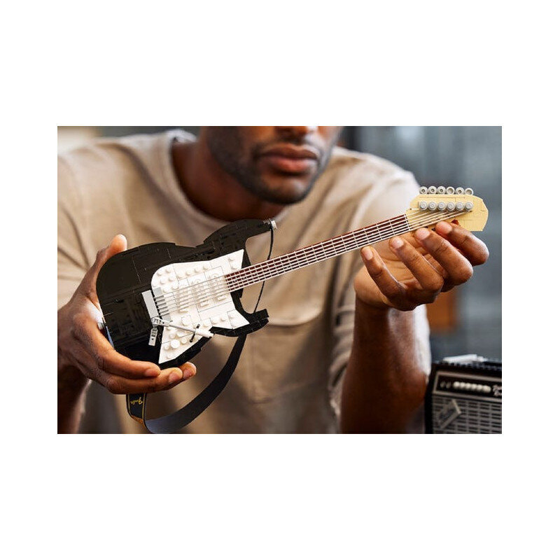 Fender Stratocaster Guitar Puzzle 3D hind ja info | Klotsid ja konstruktorid | kaup24.ee