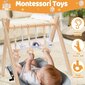 Beebidele mõeldud puidust mänguasjadega alus Grand Hyatt hind ja info | Arendavad mänguasjad | kaup24.ee