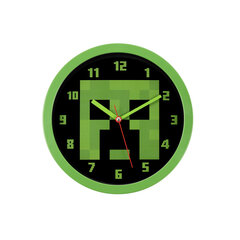 MINECRAFT Настенные часы цена и информация | Часы | kaup24.ee