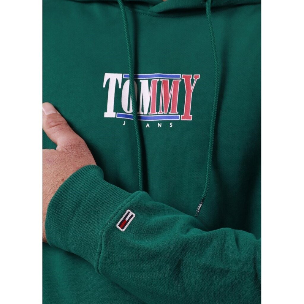 Tommy Jeans dressipluus meestele 8720641302074, roheline hind ja info | Meeste pusad | kaup24.ee