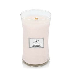 Ароматическая свеча WoodWick Sheer Tuberose 609,5 г цена и информация | Подсвечники, свечи | kaup24.ee