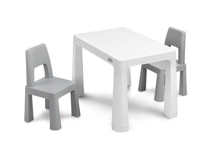 3-osaline lastemööblikomplekt Toyz Monti, hall цена и информация | Laste lauad ja toolid | kaup24.ee