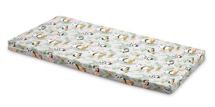 Lastemadrats Sensillo Panda ja rebane, 60x120 cm, hall hind ja info | Madratsid | kaup24.ee