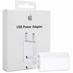 Apple 5W USB EU adapter цена и информация | Зарядные устройства для телефонов | kaup24.ee