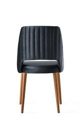4 tooli komplekt Kalune Design Acelya, must hind ja info | Söögilaua toolid, köögitoolid | kaup24.ee