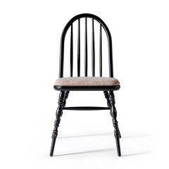 Söögitooli Kalune Design Albero 56, must hind ja info | Söögilaua toolid, köögitoolid | kaup24.ee