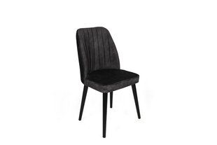 2-tooliline komplekt Kalune Design Alfa 437 V2, must hind ja info | Söögilaua toolid, köögitoolid | kaup24.ee