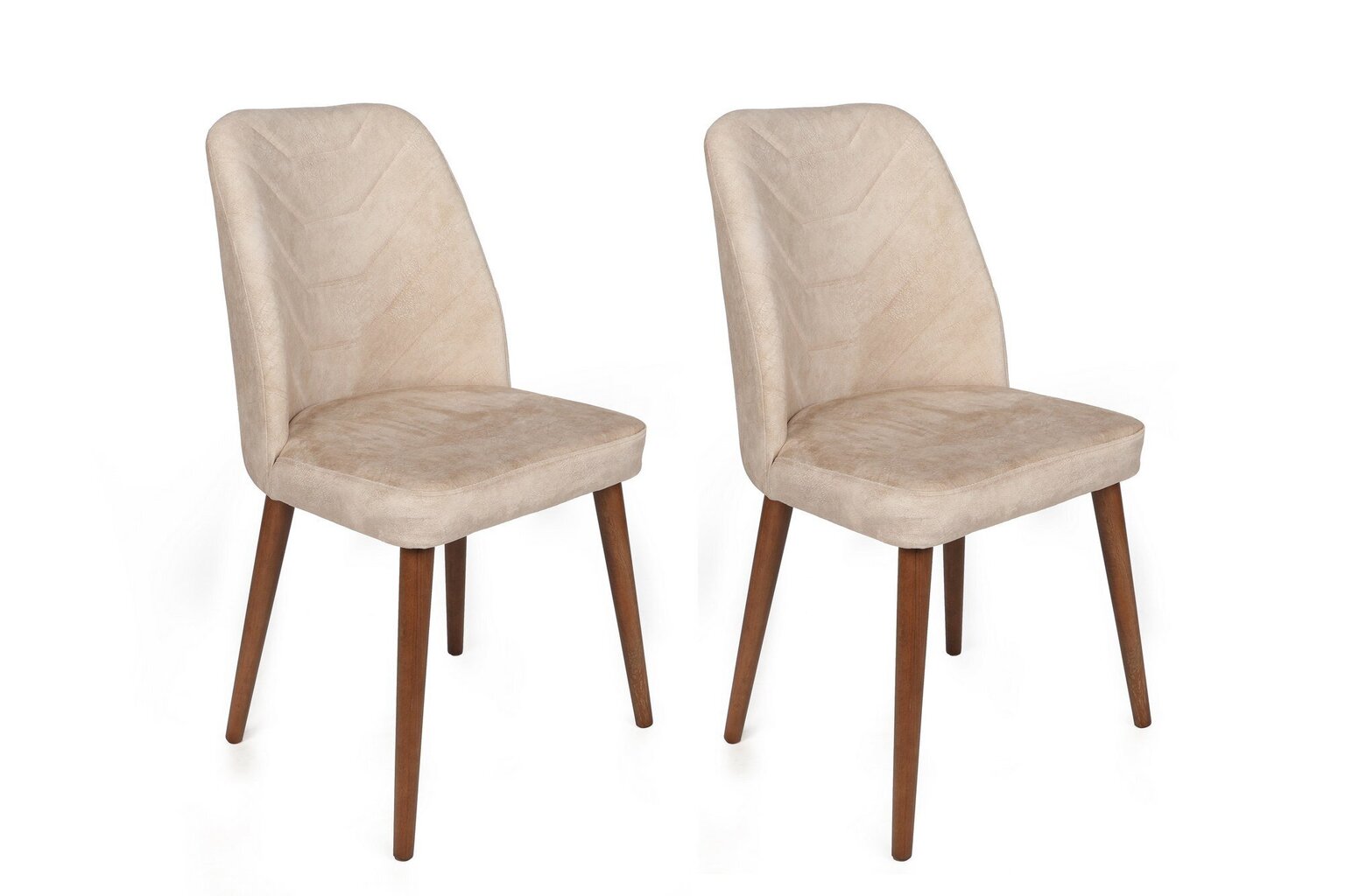4 tooliga komplekt Kalune Design Dallas 550 V4, beež hind ja info | Söögitoolid, baaritoolid | kaup24.ee