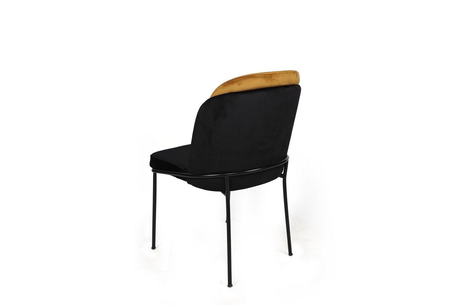 2-tooliline komplekt Kalune Design Dore 142 V2, kollane/must hind ja info | Söögitoolid, baaritoolid | kaup24.ee