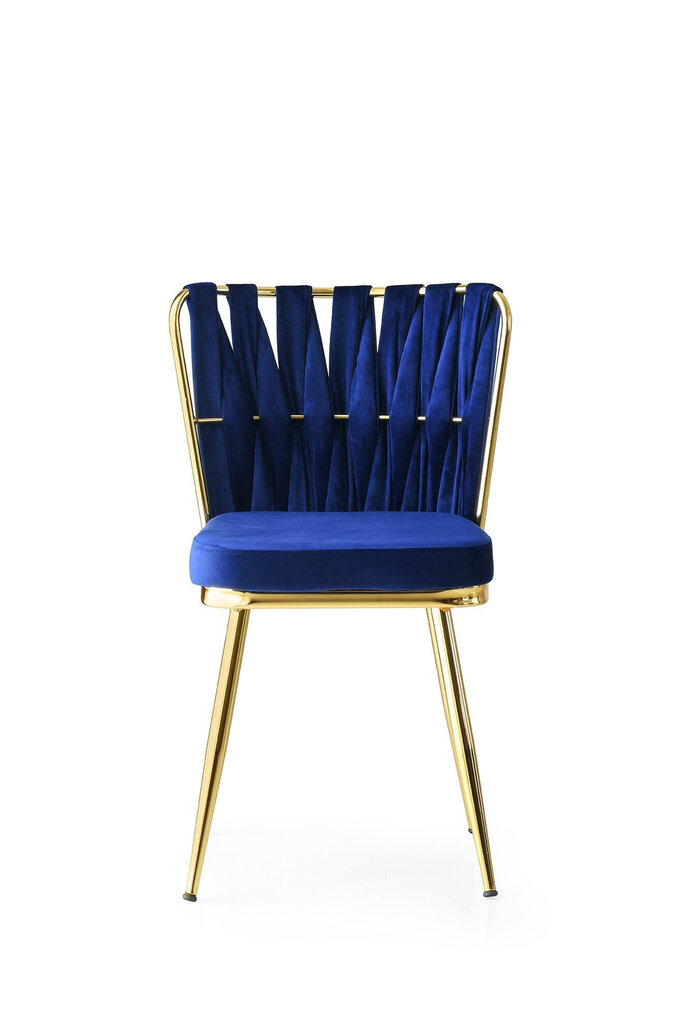 4 tooli Kalune Design Kusakli 209 V4 komplekt, sinine hind ja info | Söögitoolid, baaritoolid | kaup24.ee