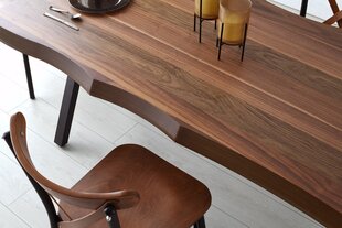 Обеденный стол Asir Milano - 1031, коричневый цена и информация | Кухонные и обеденные столы | kaup24.ee