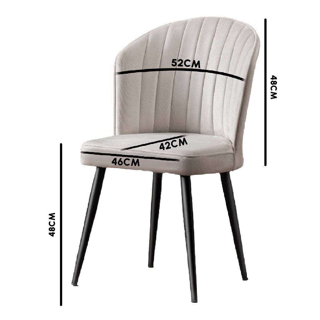 2 tooli Kalune Design Rubi, valge, komplekt Kalune Design Rubi, valge hind ja info | Söögilaua toolid, köögitoolid | kaup24.ee