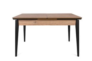 Обеденный стол Asir Sigma - 991, коричневый/черный цена и информация | Кухонные и обеденные столы | kaup24.ee