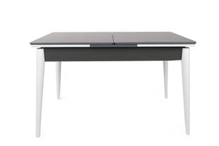 Обеденный стол Asir Sigma - 992, черный/белый цена и информация | Кухонные и обеденные столы | kaup24.ee