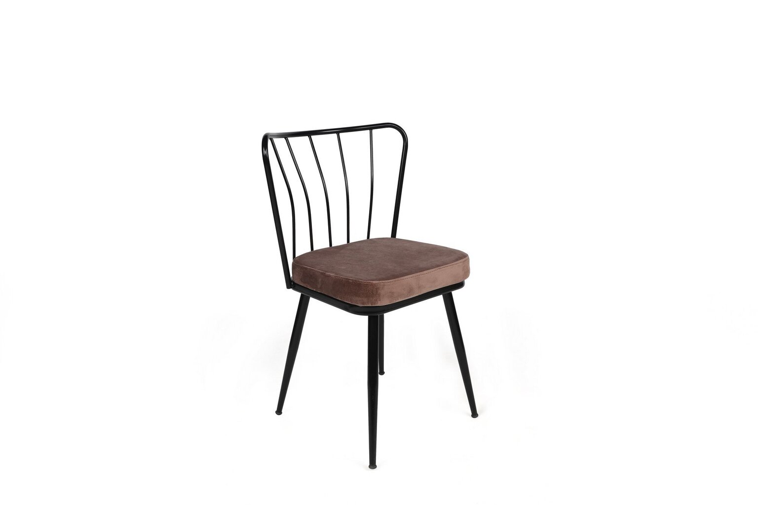 4 tooliga komplekt Kalune Design Yildiz 947 V4, pruun hind ja info | Söögilaua toolid, köögitoolid | kaup24.ee