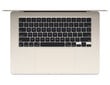 MacBook Air 15" Apple M3 chip with 8-core CPU and 10-core GPU, 8GB, 512GB SSD - Starlight - MRYT3KS/A цена и информация | Sülearvutid | kaup24.ee