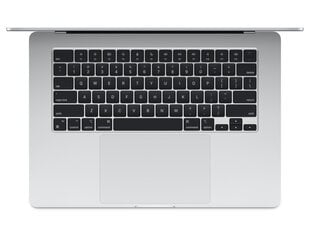 MacBook Air 15" Apple M3 chip with 8-core CPU and 10-core GPU, 16GB, 512GB SSD - Silver - MXD23ZE/A hind ja info | Sülearvutid | kaup24.ee