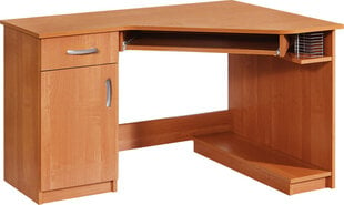 Письменный стол Olcha Carmen L, коричневый цена и информация | Компьютерные, письменные столы | kaup24.ee