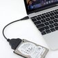 USB-C 3.1 adapter SATA 22 Pin HDD SSD jaoks hind ja info | USB jagajad, adapterid | kaup24.ee
