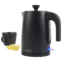 Petra PT5632MBLKVDE 3KW Kettle matte black цена и информация | Электрочайники | kaup24.ee