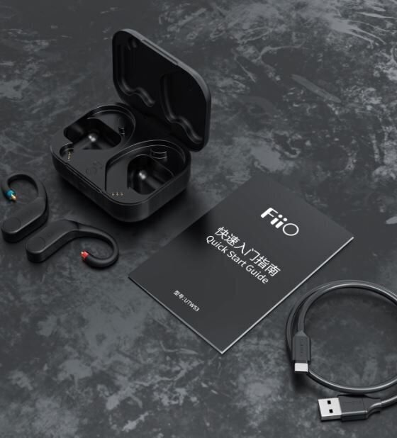 FiiO Bluetooth adapter UTWS3 2-kontaktiline, must hind ja info | Kõrvaklapid | kaup24.ee